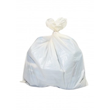 BOLSAS BASURA BLANCAS LDPE 100% RECICLADO 85 X 105 CM 110 LITROS