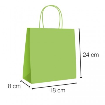 Bolsas papel kraft de asa...