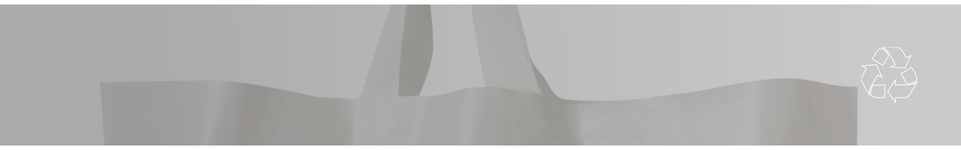 Plastic bags with loop handle