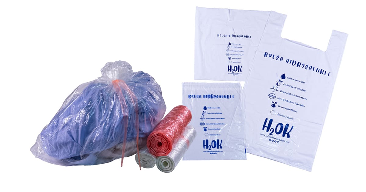 Cuida del medio ambiente con bolsas hidrosolubles para tu empresa
