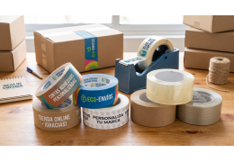 Cintas adhesivas personalizadas para embalaje: refuerza tu marca y apuesta por un embalaje más sostenible